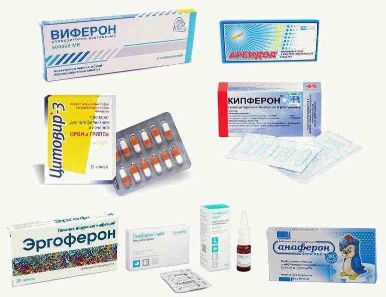 Антивирусные препараты от простуды и гриппа: названия и способы приема