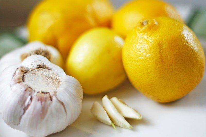 Лимон и чеснок в качестве народного средства от туберкулеза