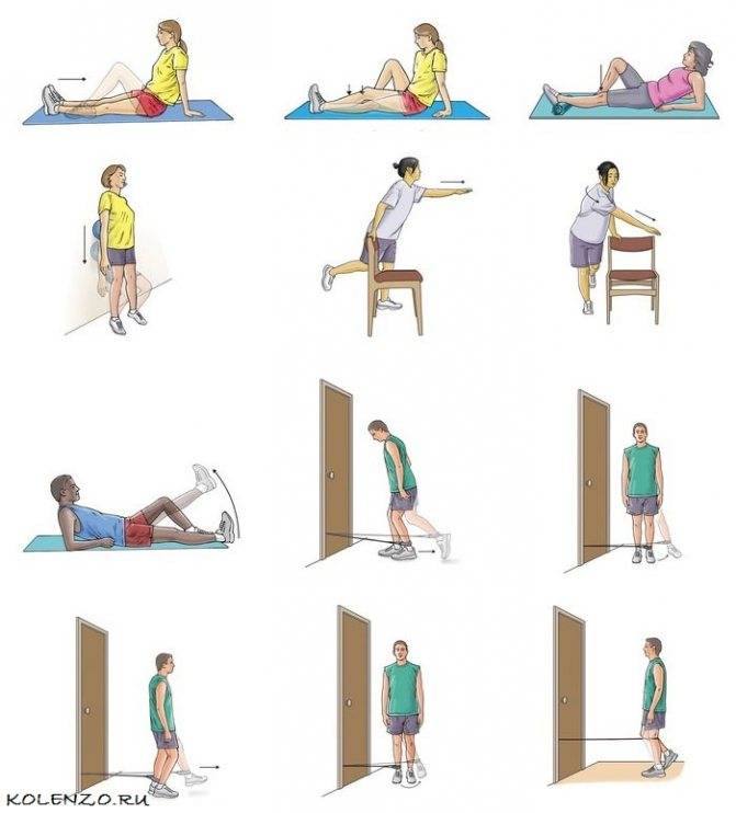 Лечебная гимнастика при артрозе коленного сустава: комплекс упражнений в домашних условиях, выполнение лфк
