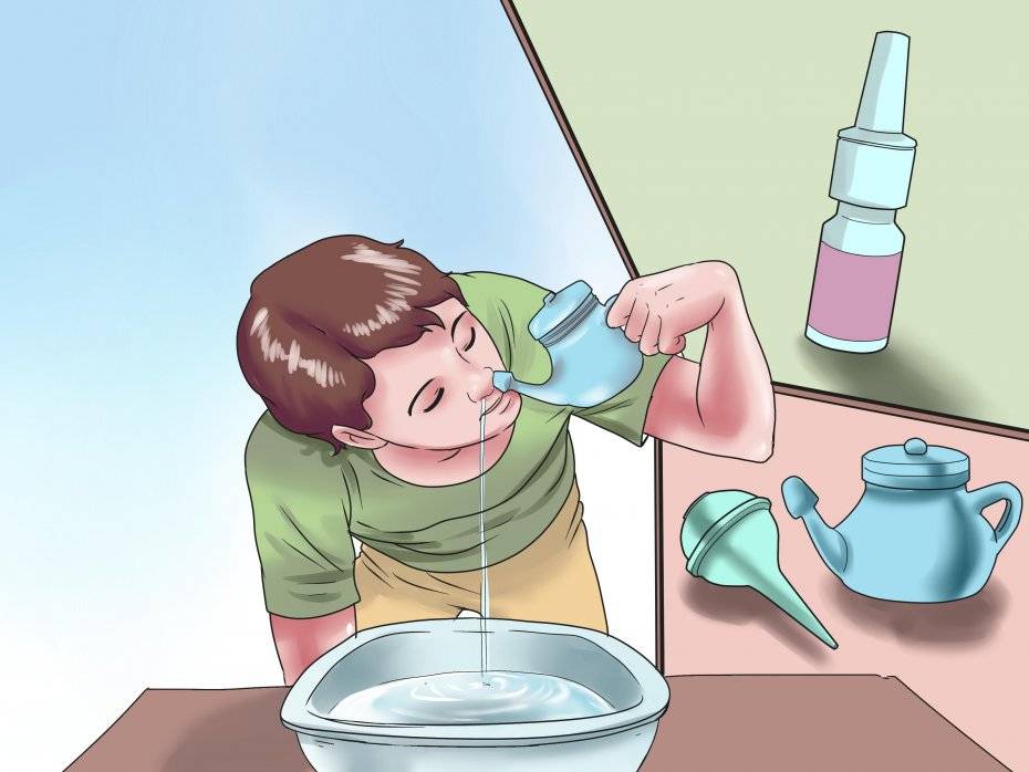Как и чем промывать нос ребенку в домашних условиях