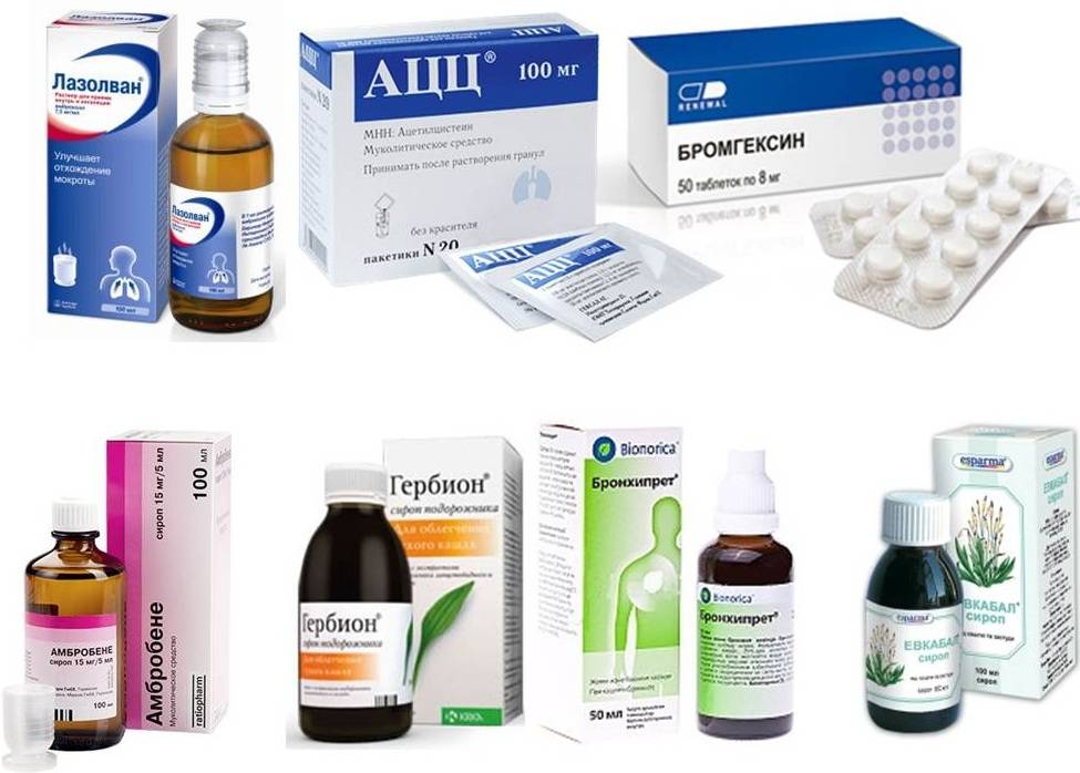 Бронхит - таблетки для лечения медикаментозного у взрослых, препараты