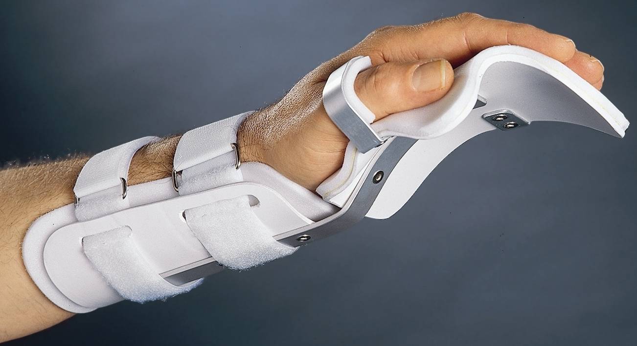 Ортез для лучезапястного сустава кисти руки после перелома - все о суставах