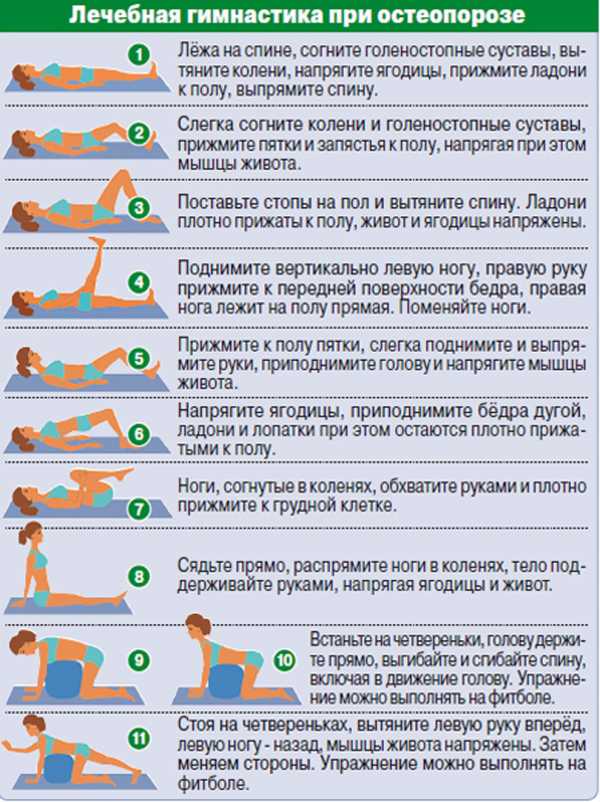 Лечебная гимнастика при остеохондрозе - оздоровительные комплексы упражнений