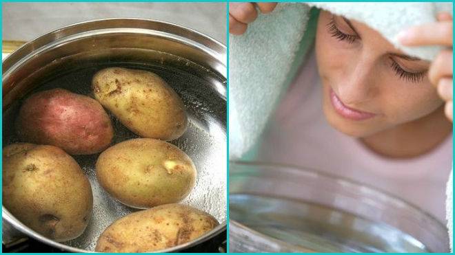 Дышать над картошкой при кашле: польза, рецепты, противопоказания