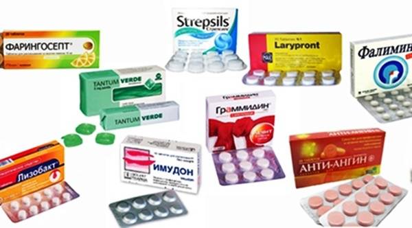 Таблетки от хронического тонзиллита, список препаратов