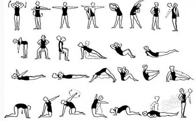 Гимнастика при шейном остеохондрозе - комплексы упражнений