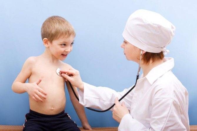 Пневмония у ребенка в 4 года и до 7 лет: симптомы и признаки