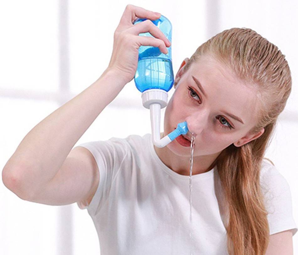 Промывание носа при гайморите, как и чем правильно промывать нос дома