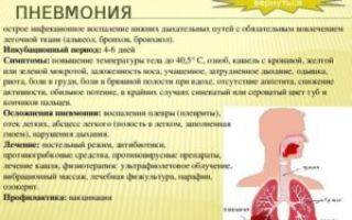 Пневмония у детей: симптомы, лечение, формы, как отличить от орви и бронхита
