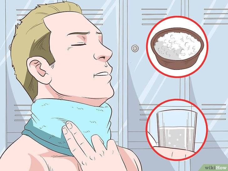 Как сделать компресс на горло при ангине из спирта и водки