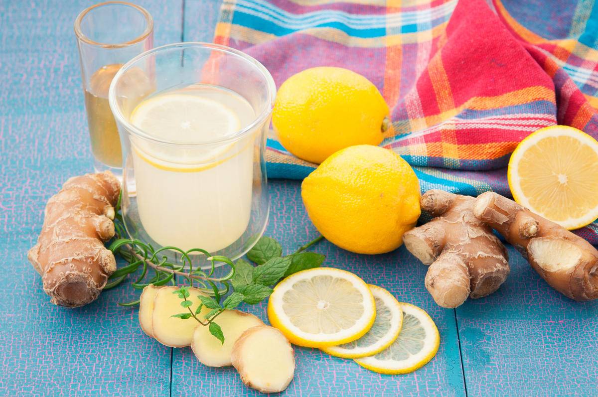 Лимон, имбирь и мед от простуды