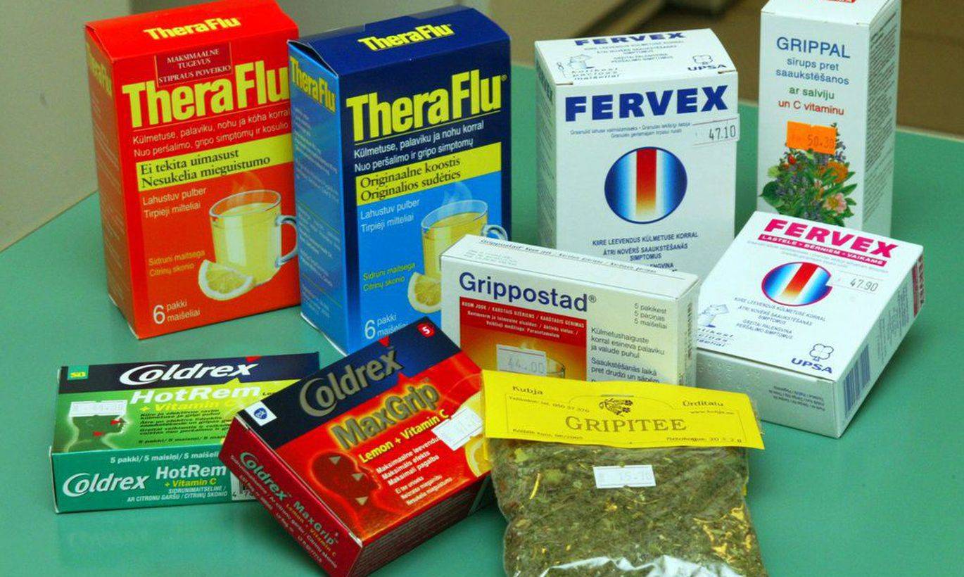 Лекарства от простуды (таблетки от гриппа, эффективные средства)