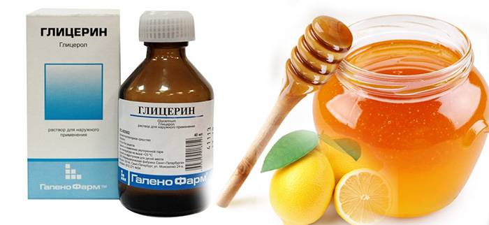 Глицерин мед лимон от кашля: рецепт для детей и состав средства