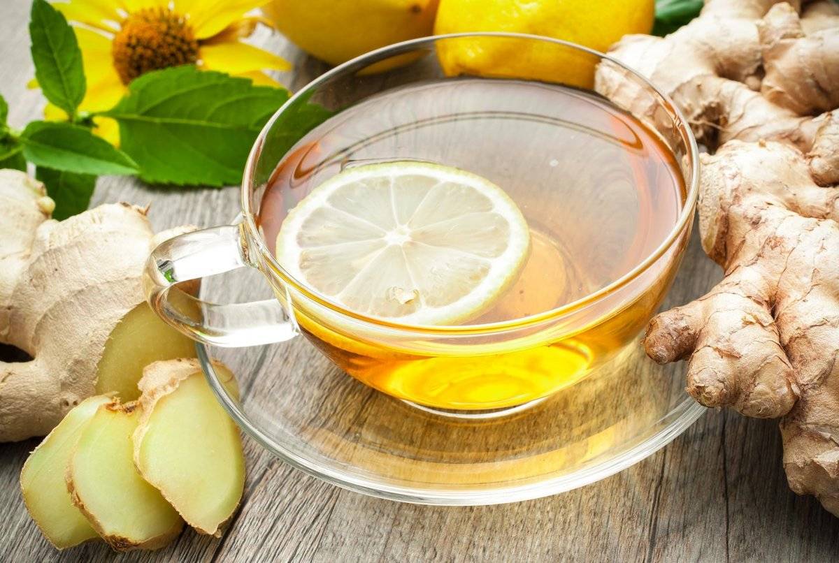 Лечебный чай с имбирем и лимоном от простуды: как заваривать и рецепты с пропорциями для взрослых и детей