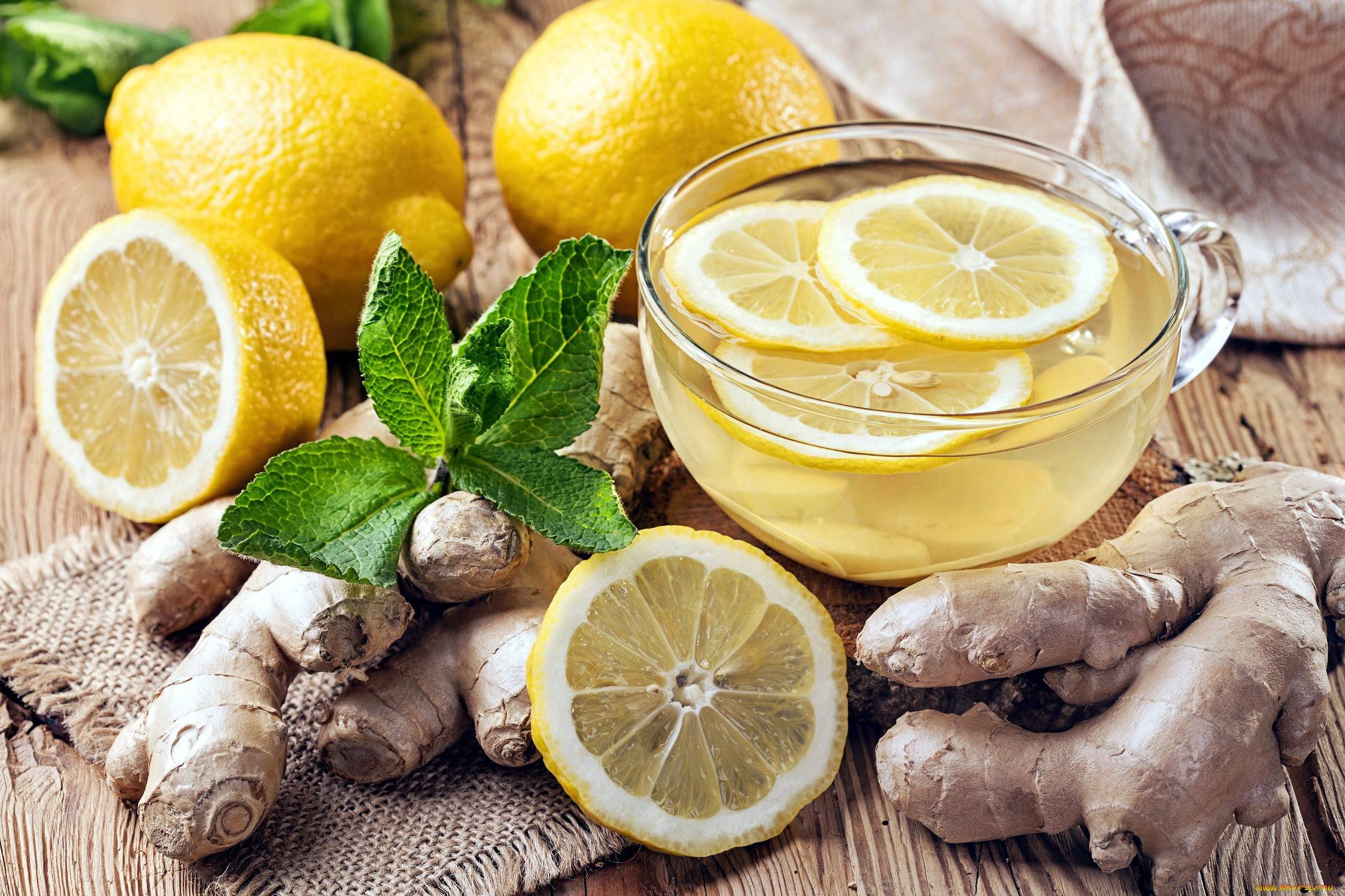 Имбирь с лимоном от простуды рецепт