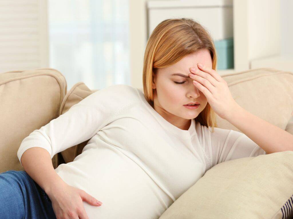 Влияние ангины при беременности в третьем триместре