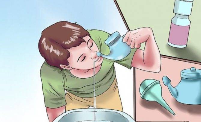 Чем промывать нос в домашних условиях