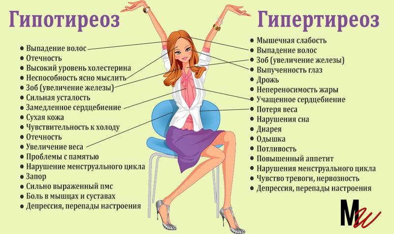 Гипертиреоз (тиреотоксикоз) у женщин – симптомы и лечение щитовидки