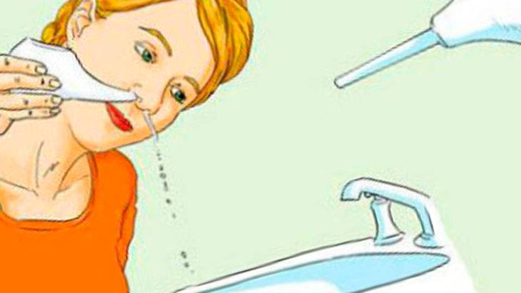 Как правильно выполнять промывание носа и пазух в домашних условиях при гайморите?