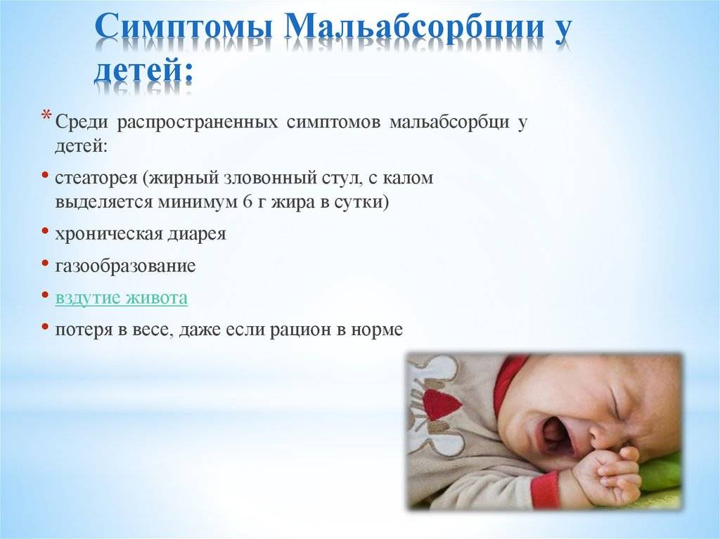 Синдром мальабсорбции (у детей и взрослых): причины, признаки, лечение