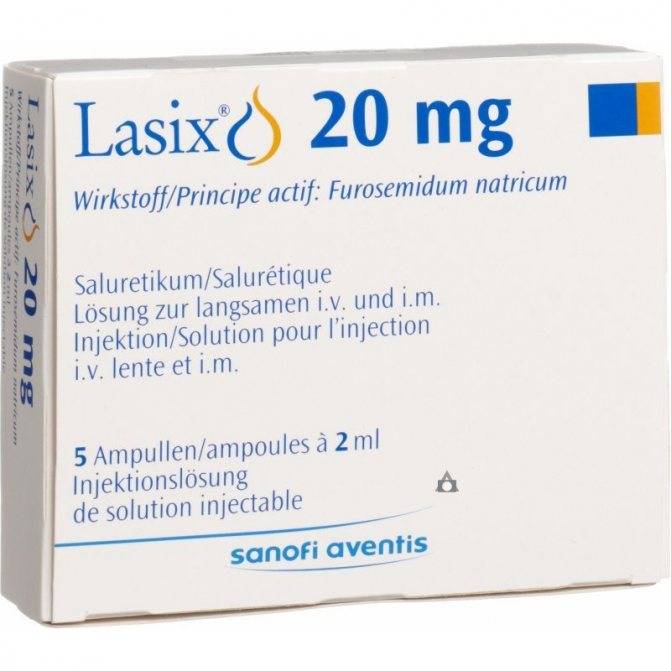 Лазикс в ампулах: инструкция по применению, цена препарата