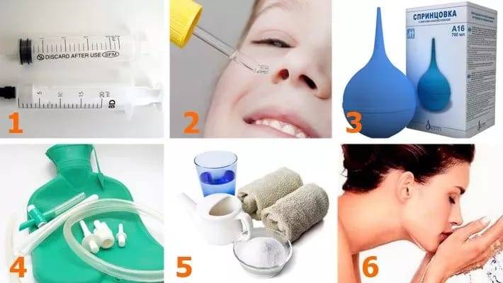 Чем промывать нос ребенку при насморке, что лучше использовать