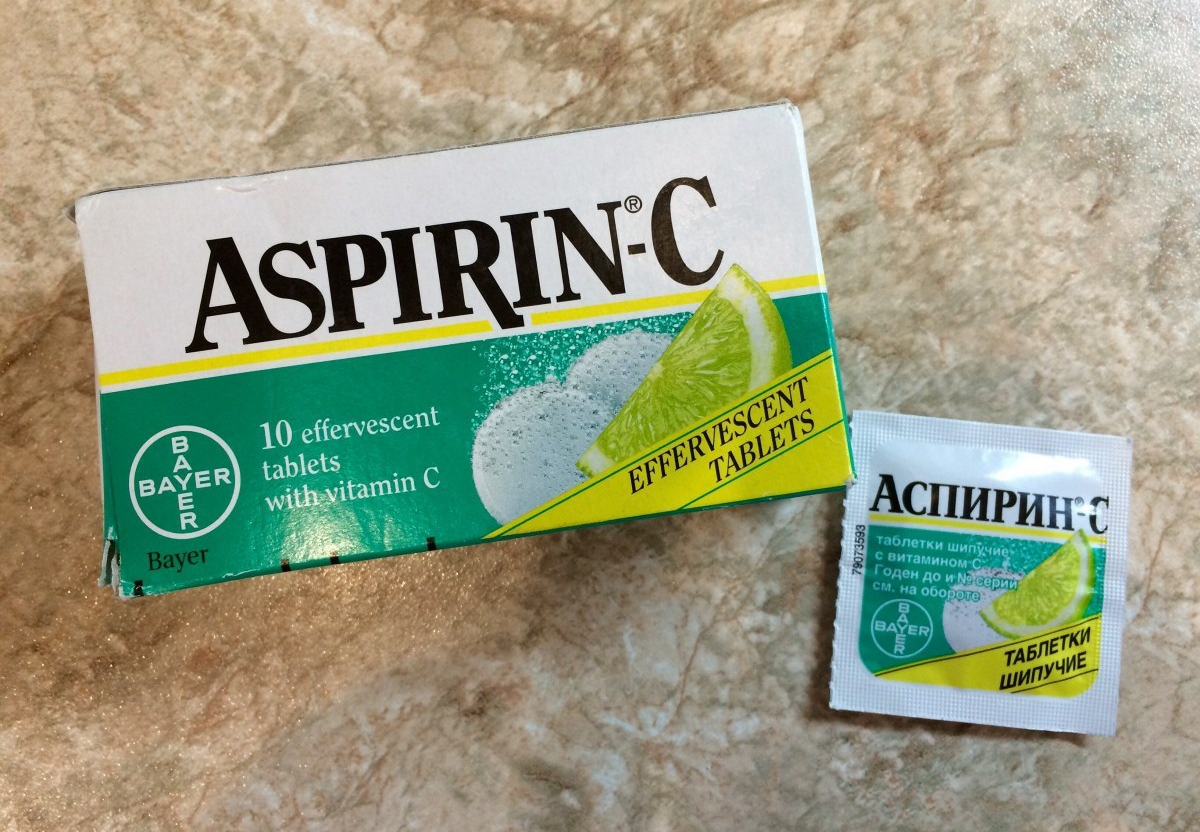 “аспирин при гриппе и простуде”