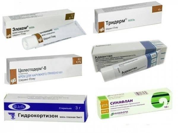 Мази и крема для лечения аллергического дерматита: список лучших препаратов