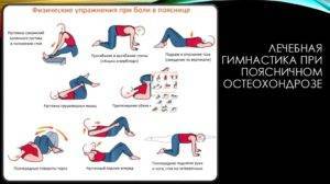 Какие помогают упражнения при поясничном остеохондрозе