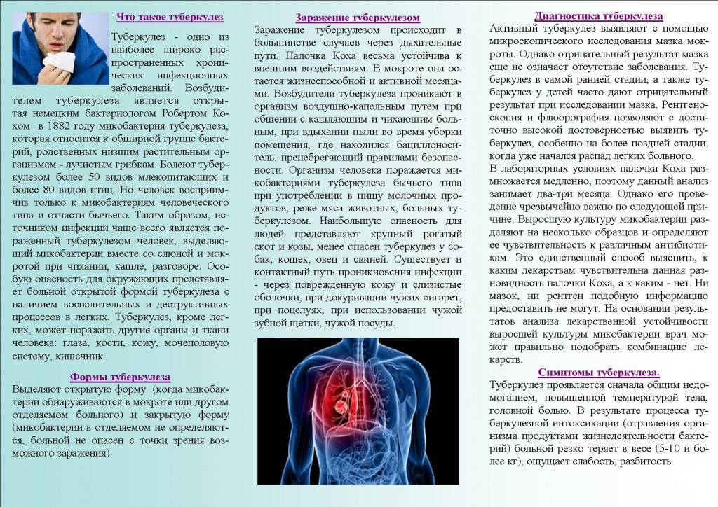 Контакт с больным туберкулезом – каков риск заражения? - медицинский портал «health-ua.org»