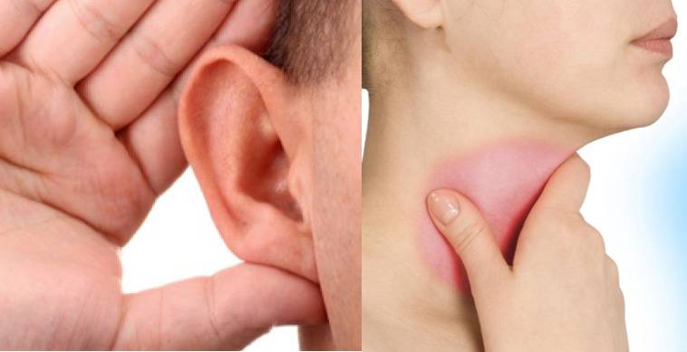 Болит горло закладывает уши без температуры