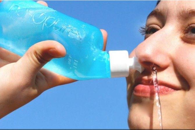 Промывание носа мирамистином: как правильно промывать нос от заложенности