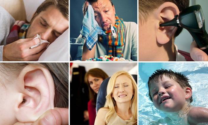 Лечение заложенности ушей при простуде