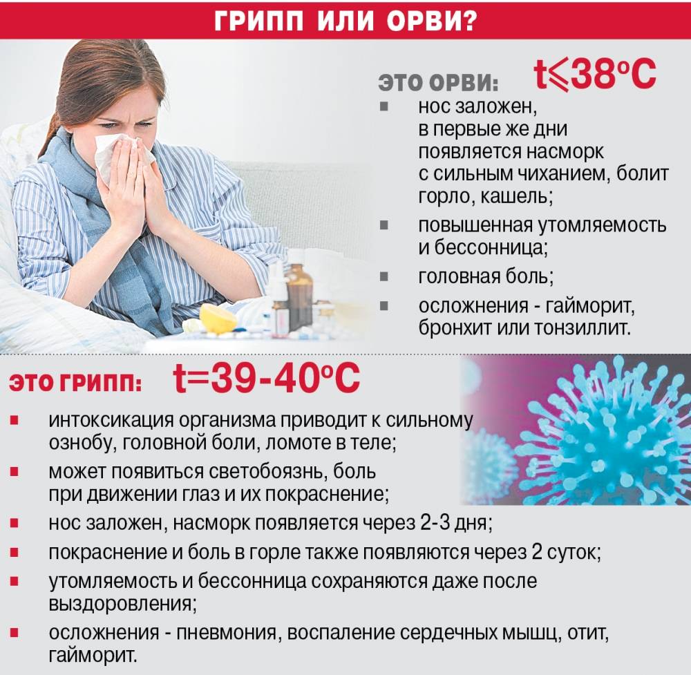 Как отличить простуду от вируса — основные симптомы и методы лечения
